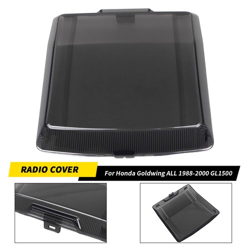 Front radio cover smoke for - smoke,